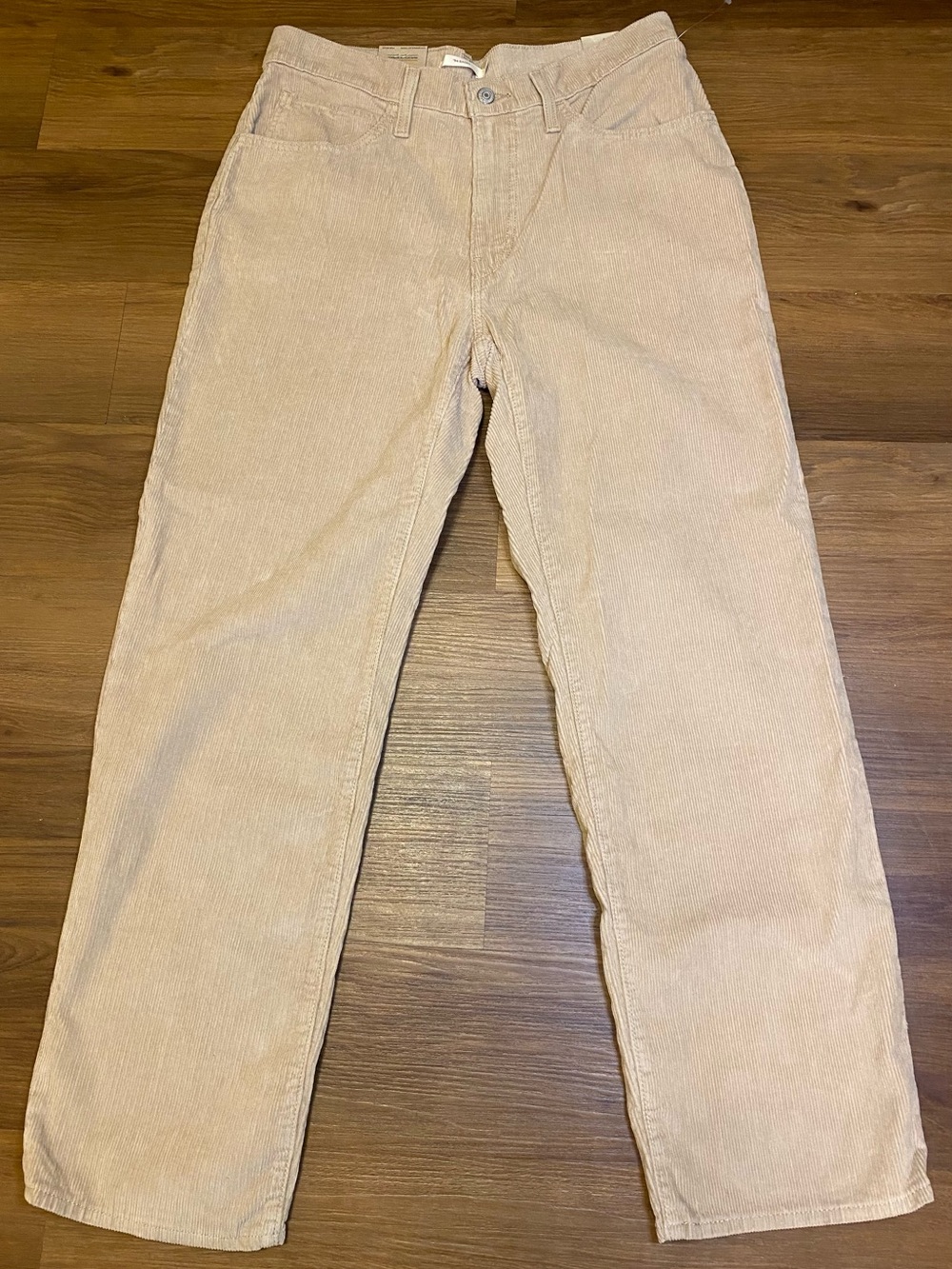 Levi’s 94’ Baggy Beige Corduroy Pants - Classic Straight Fit (SIZE 30x30)